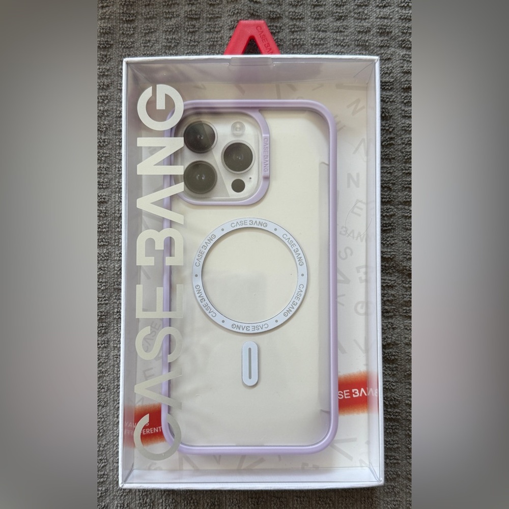 CaseBang Purple Imagisnap 15 pro max  bandle Floral Rose Imagisnap